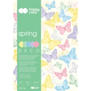 Blok A4 Happy Color 5 kolorów spring