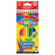 COLORINO - Kredki ołówkowe heksagonalne 12 kolorów