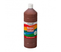 CREALL BASIC COLOR - farba plakatowa 1l - brązowa ciemna