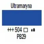 Farba akrylowa TALENS AMSTERDAM 120ml 504 - ULTRAMARINE