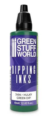Green Stuff World Dipping Ink 60ml HULKY GREEN