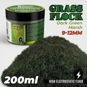 Green Stuff World Grass Flock Green Marsh 9-12mm