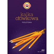 Koh-I-Noor Kalka kopiowa ołówk. fiolet. A4/50 kartek