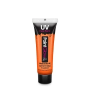 PaintGlow UV FACE & BODY PAINT 12 ml - UV ORANGE