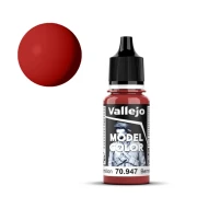 Vallejo Model Color 038 - Dark Vermilion - 947 - 18 ml