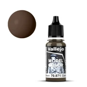 Vallejo Model Color 144 - Leather Brown - 871 - 18 ml